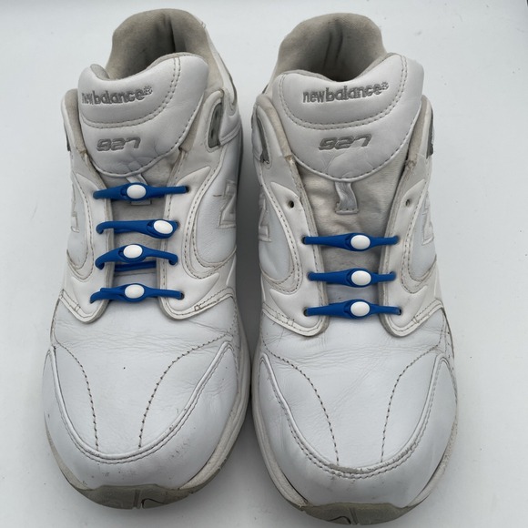 New Balance 927  Women's White Leather Abzorb SBS‎ Walking Comfort Shoes Sz 11 - Picture 2 of 10